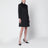 Black GG Jacquard Viscose Coat
