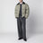 Tarragon nylon and cotton down jacket