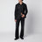 Black silk and cotton shirt