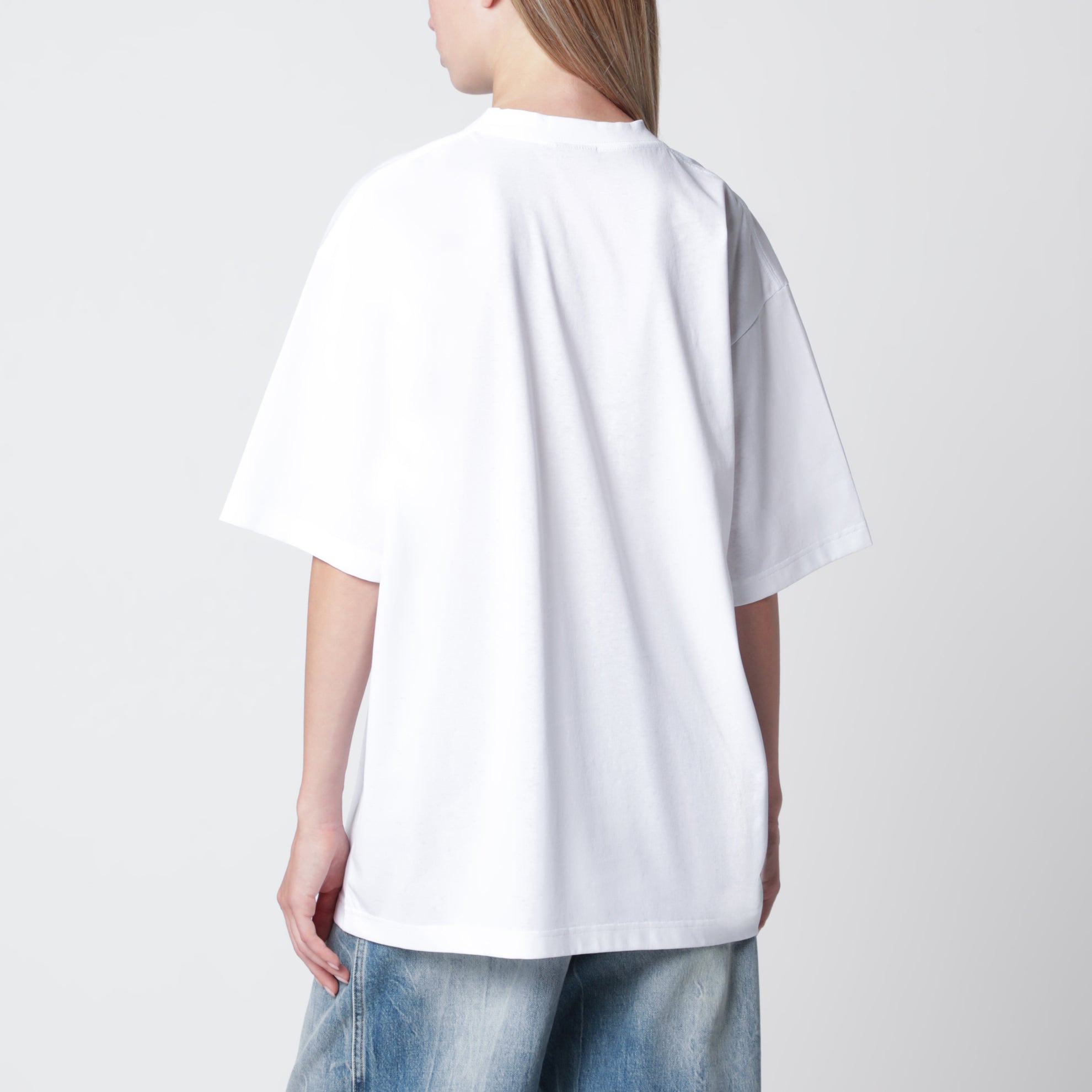 T-shirt The Window en jersey de coton blanc