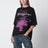 T-shirt Dream in jersey di cotone nera