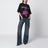 T-shirt Dream in jersey di cotone nera