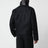Veste noire en laine avec col en Intrecciato