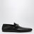 Mocassin en cuir à mors noir