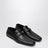 Mocassin en cuir à mors noir