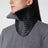 Grey wool and cashmere cape coat