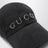 Cappello da baseball nero con logo con cristalli 