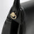 Borsa a mano Bamboo Vendetta media in pelle nera