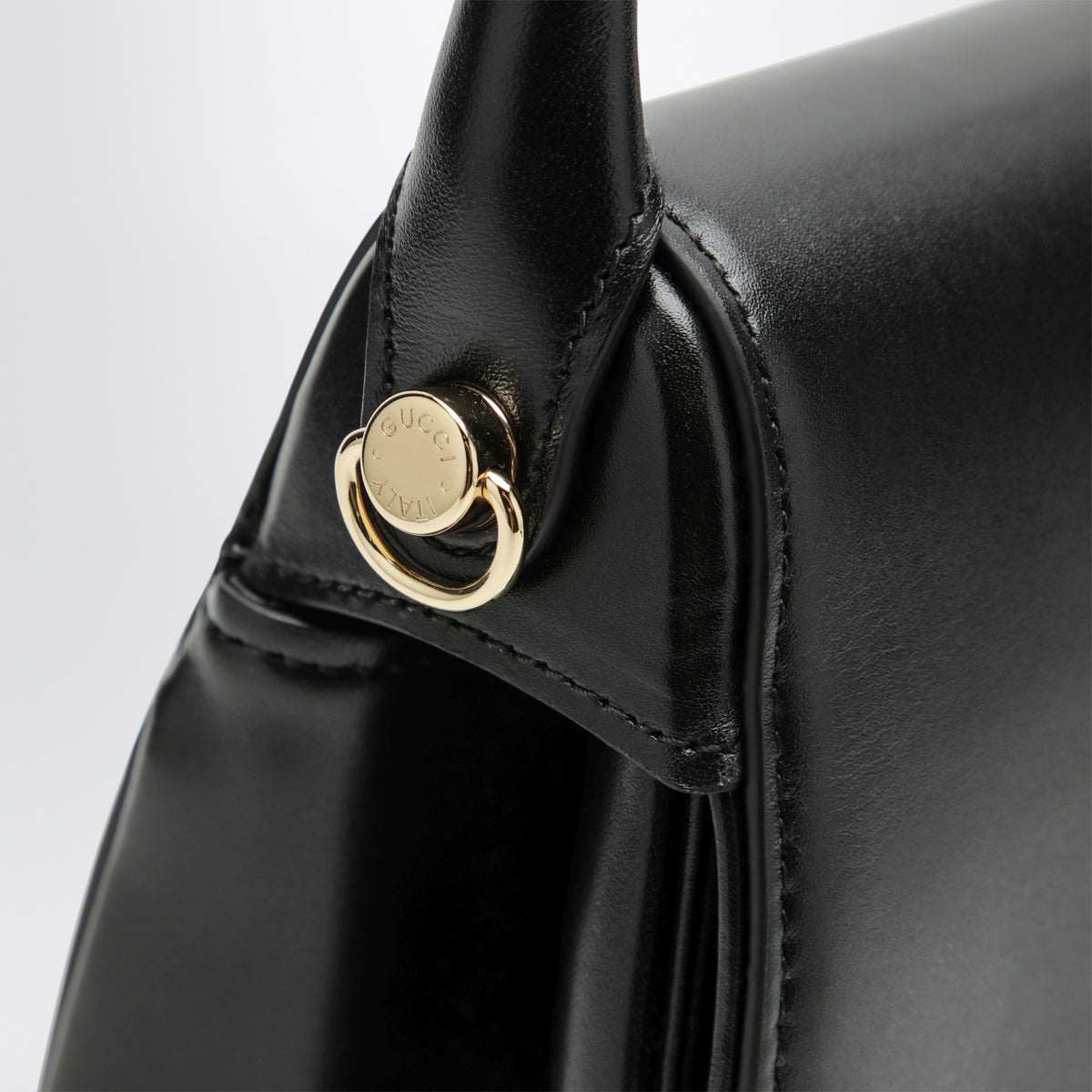 Borsa a mano Bamboo Vendetta media in pelle nera