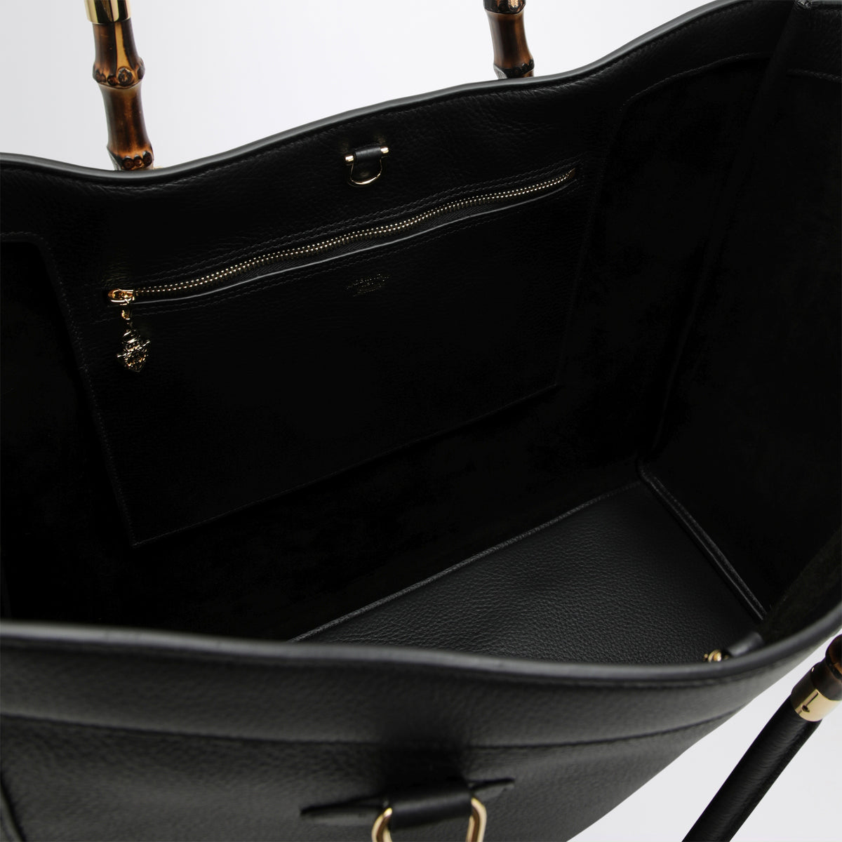 Black Bamboo Tote large bag