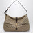 Jackie Flap Large Brown GG Fabric Shoulder Bag