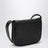 Black Veneto mini messenger bag with flap