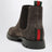 Bottines Chelsea marron en daim avec détail Web