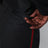 Black cotton twill denim trousers