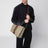 Medium Brown GG Canvas Shoulder Bag