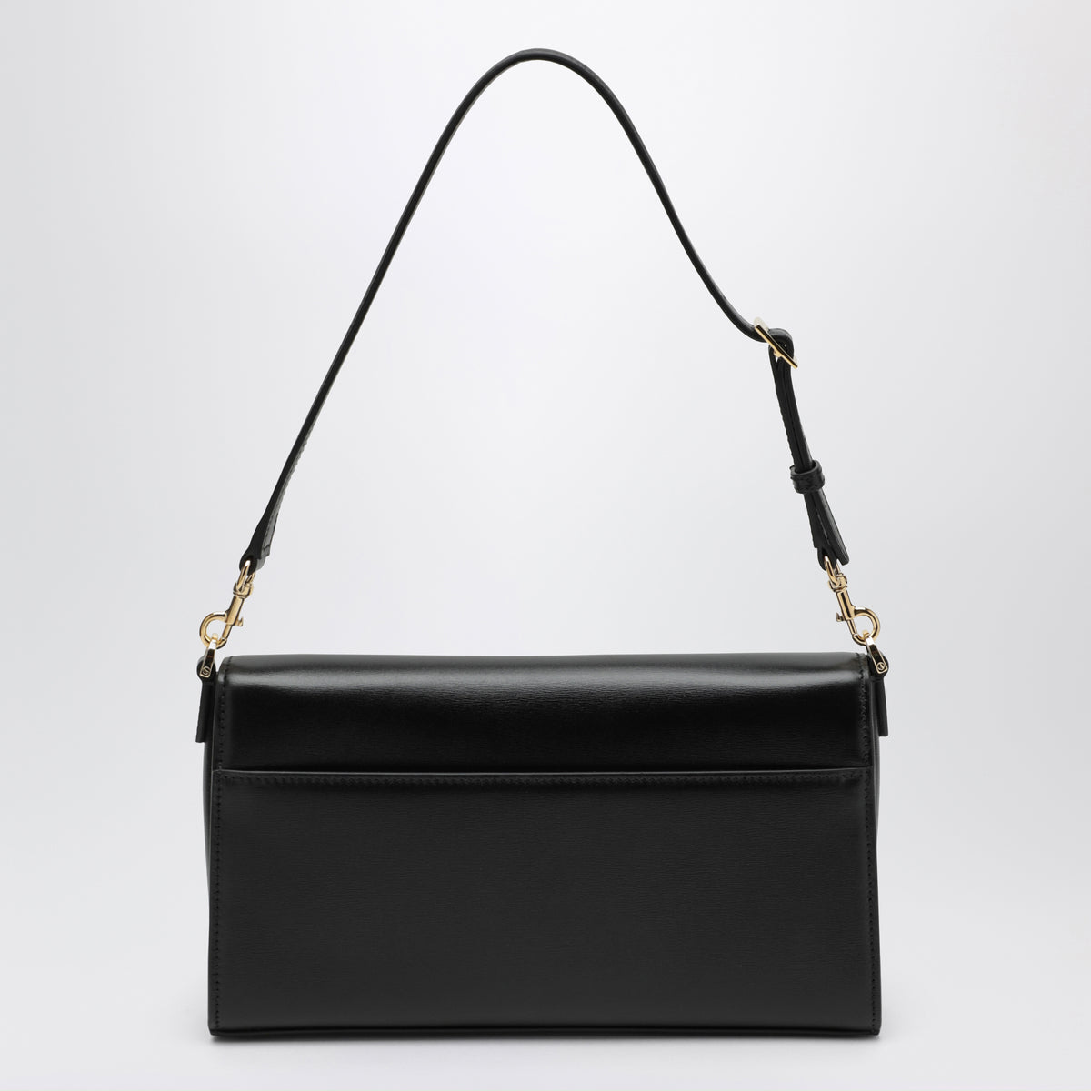 Borsa a spalla Horsebit Ristretto nera