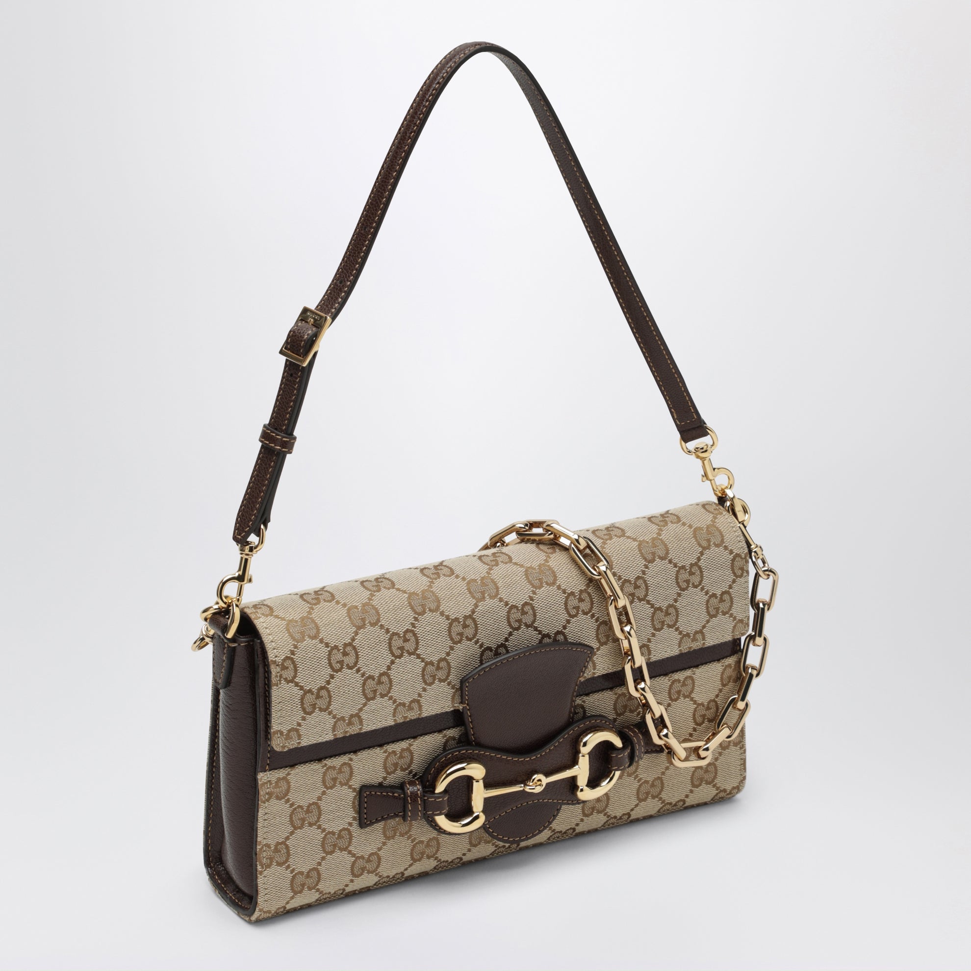 Horsebit Ristretto Medium Shoulder Bag