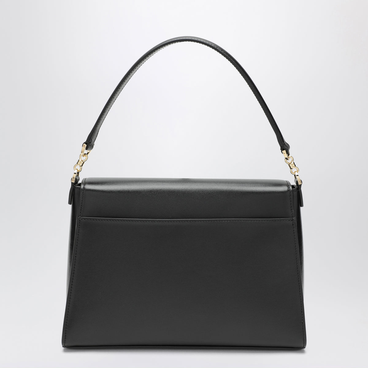 Horsebit Duomo Black Leather Handbag