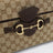 Sac à main Horsebit Duomo marron en tissu GG