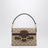 Sac à main Horsebit Duomo beige et marron en tissu GG