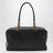 Große schwarze Bowlingtasche mit Bambus