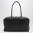 Große schwarze Bowlingtasche mit Bambus