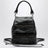Le City Mini Black Lambskin Backpack