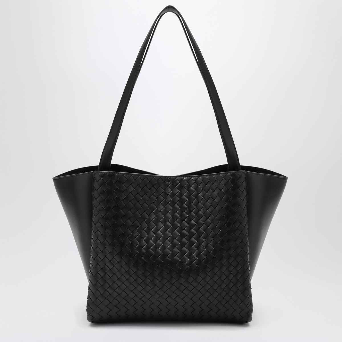 Corso black lambskin tote bag