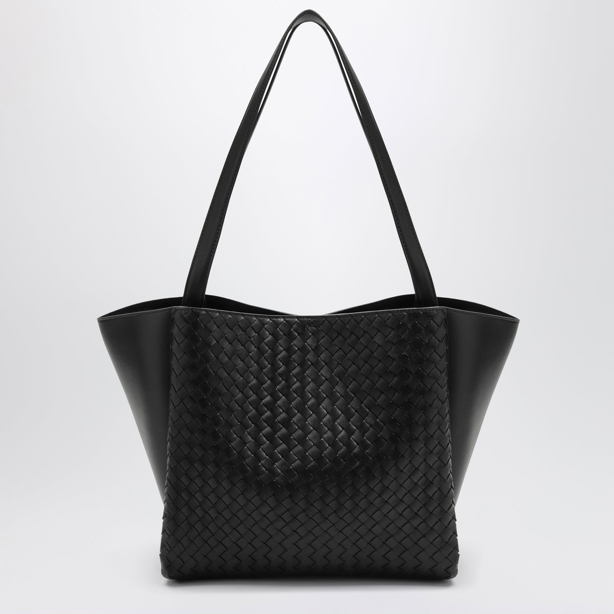 Corso black lambskin tote bag