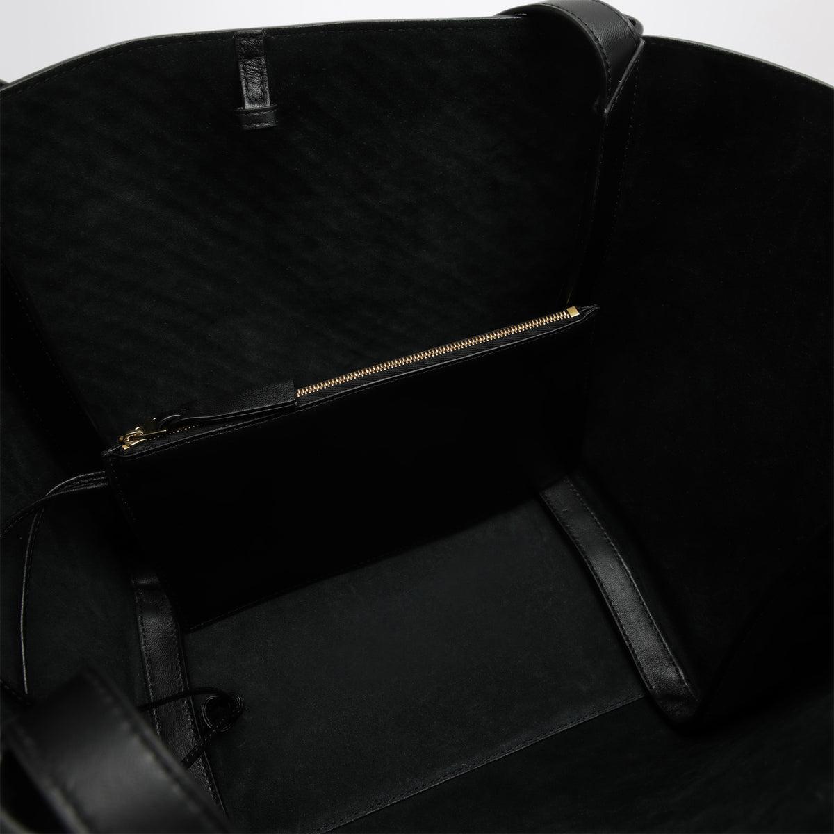 Corso black lambskin tote bag