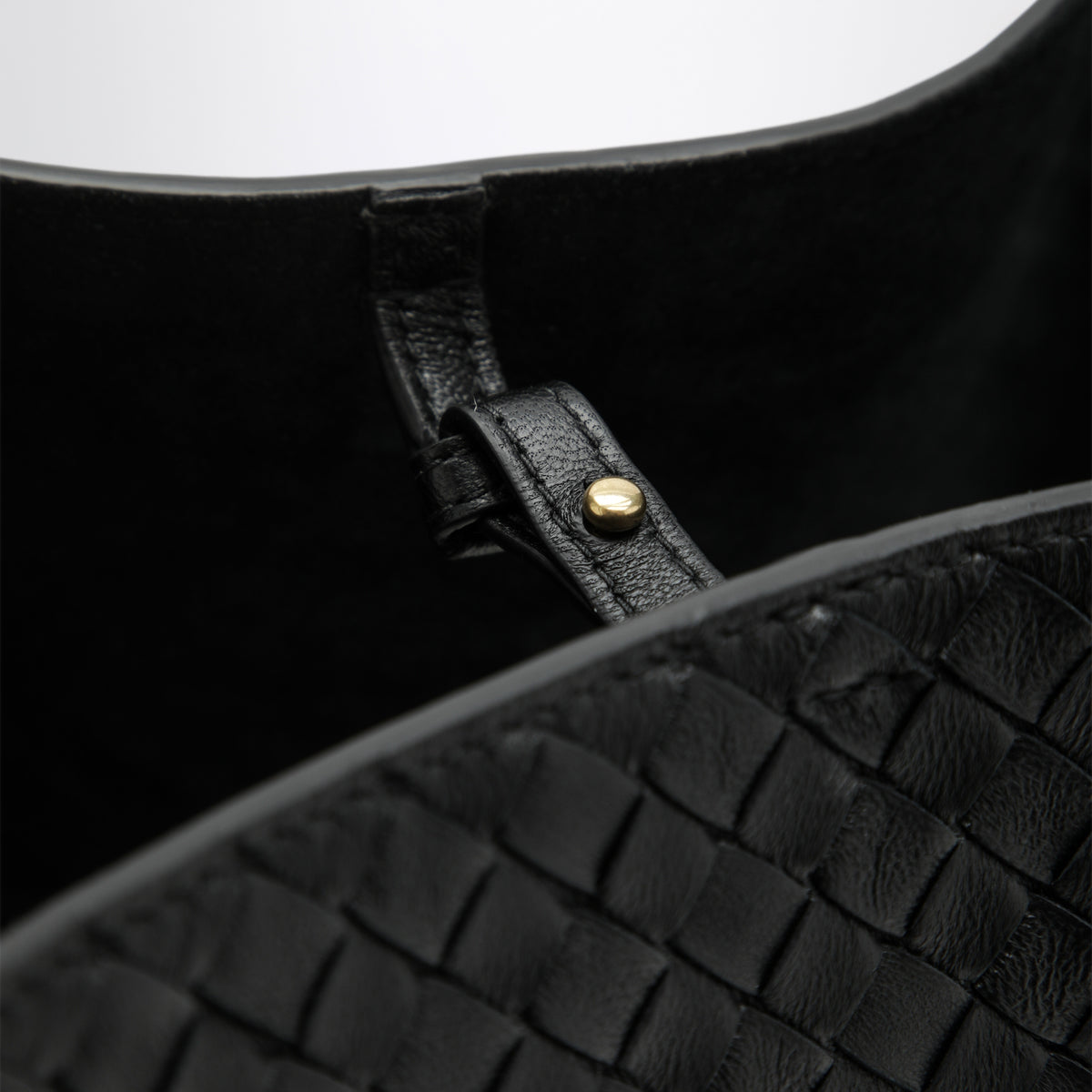Corso black lambskin tote bag