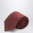 Cravate en soie jacquard rouge