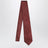 Cravate en soie jacquard rouge