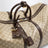Borsone Essence Classic marrone in tessuto GG spalmato