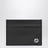Black leather card holder