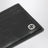 Black leather card holder