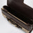 Sand/dunkelbraunes Wallet on Chain aus GG-Gewebe mit Horsebit