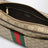 Borsa a tracolla piccola marrone in tessuto GG