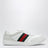 Sneaker Screener bianca in nylon e pelle