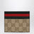 Card Holder in GG Coated Fabric