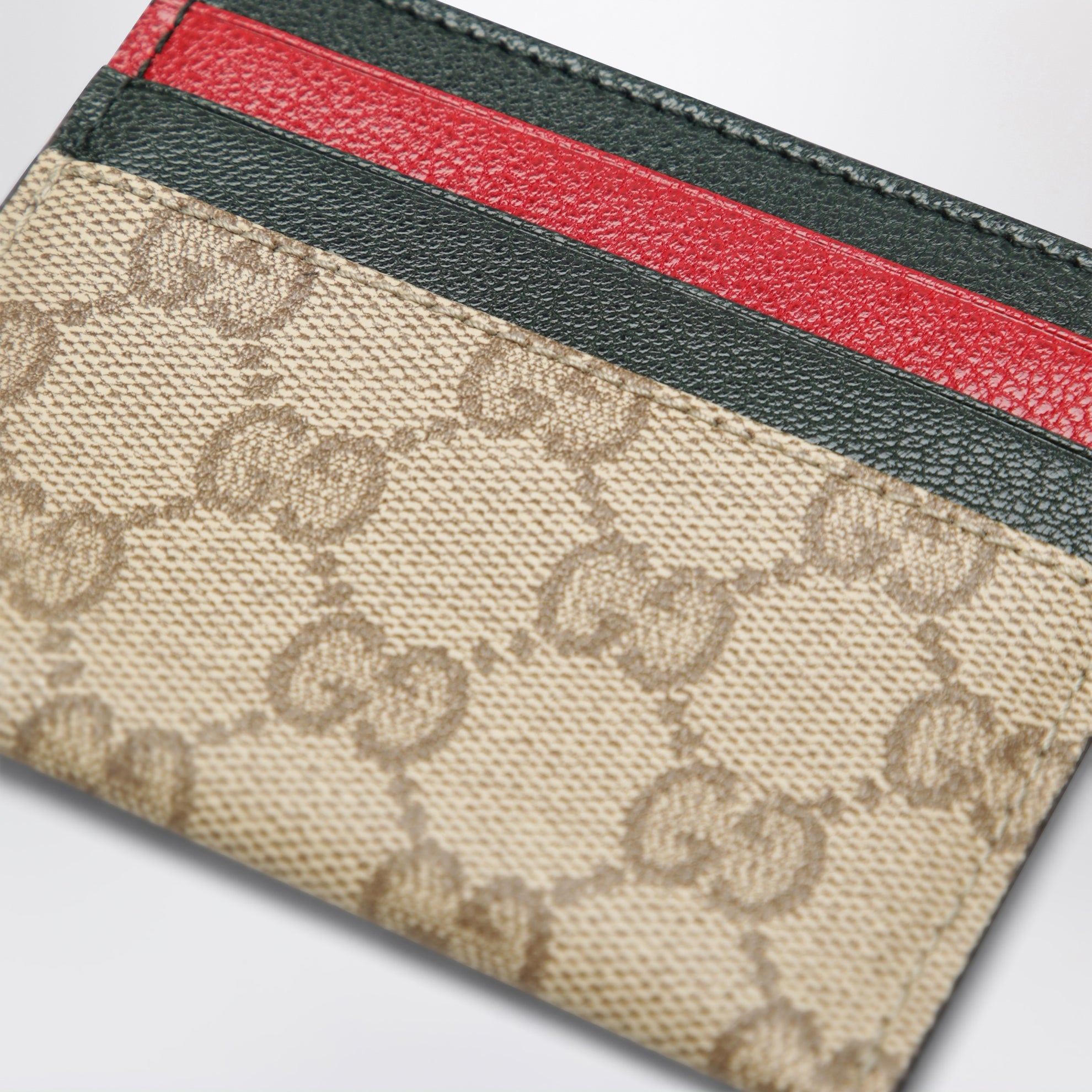 Card Holder in GG Coated Fabric