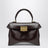 Kleine pflaumenfarbene Hourglass Avenue Handtasche