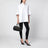 Borsa Le City nera in pelle
