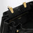 Borsa Le City nera in pelle