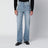 Hell ausgewaschene Stone-Washed-Denimhose