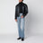 Hell ausgewaschene Stone-Washed-Denimhose
