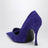 Purple Bloom décolleté in suede