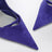 Purple Bloom décolleté in suede