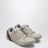 Grey sneakers with perforated GG motif