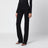 Jean en coton noir taille haute